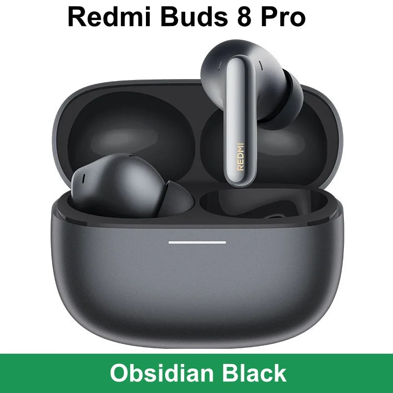 Buds 8 Pro True Wireless Earbuds, Bluetooth 5.4, AI Clear Call, Triple Mic, 55 dB Active Noise Cancellation