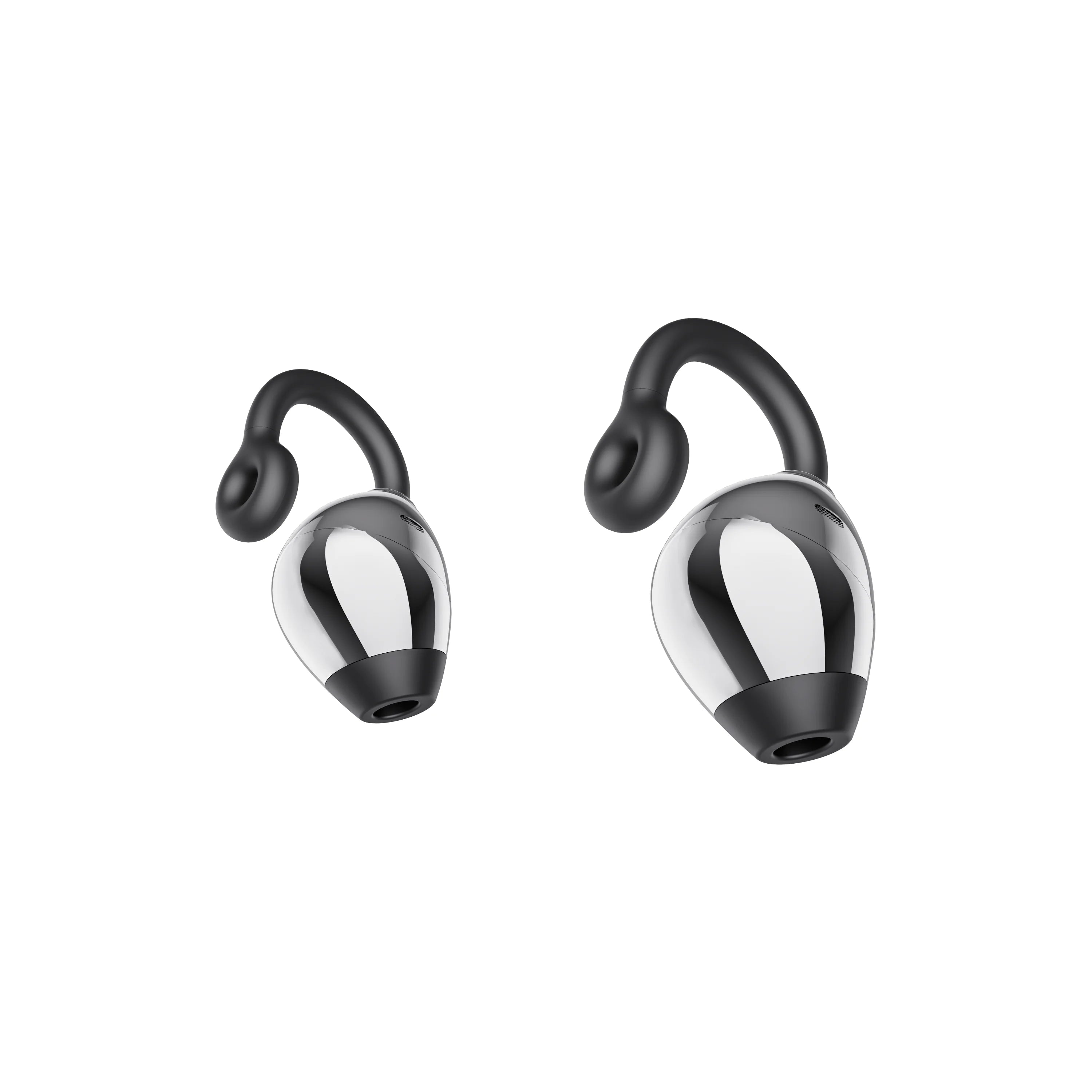 Clip‑On Mono Bluetooth Earphone with Bone Conduction and Stereo Sound