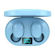 TWS Wireless Bluetooth Earbuds with Stereo Sound, Noise Cancelling, LED Digital Display, Sport‑Ready for All Smartphones