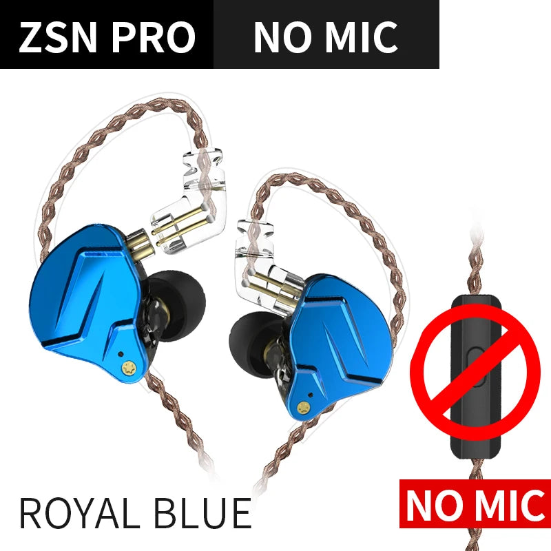 Hybrid Drive In‑Ear Earphones with Balanced‑Armature and Dynamic Drivers, Noise Cancelling