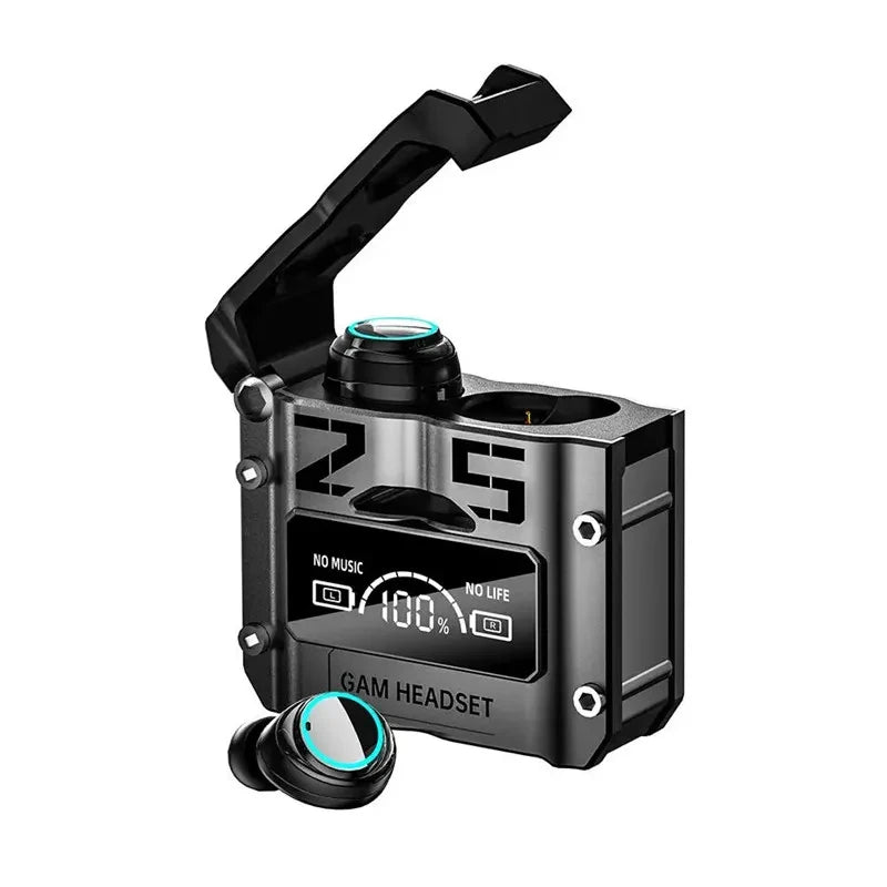 True Wireless Stereo Earbuds with Touch Control, Bluetooth and Noise Reduction