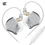 Hybrid Driver In-Ear Metal Earphones – 1 Balanced Armature + 1 Dynamic Driver, Hi‑Fi Bass, Noise‑Cancelling