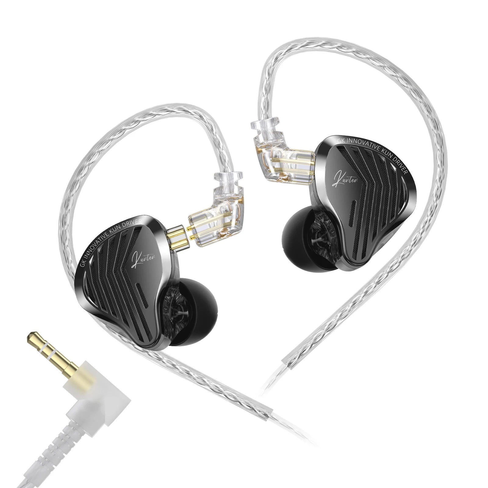 Detachable Gaming Headset with HIFI Heavy Bass and Metal Sports Frame