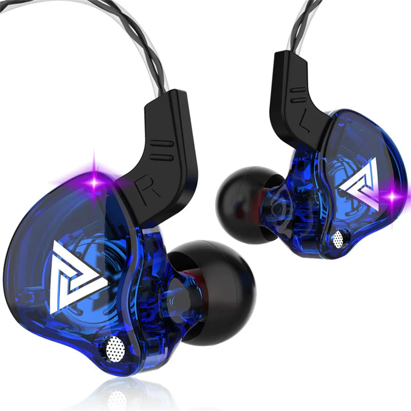 Copper‑Driver Wired In‑Ear Earphones with 3.5 mm Plug and Mic