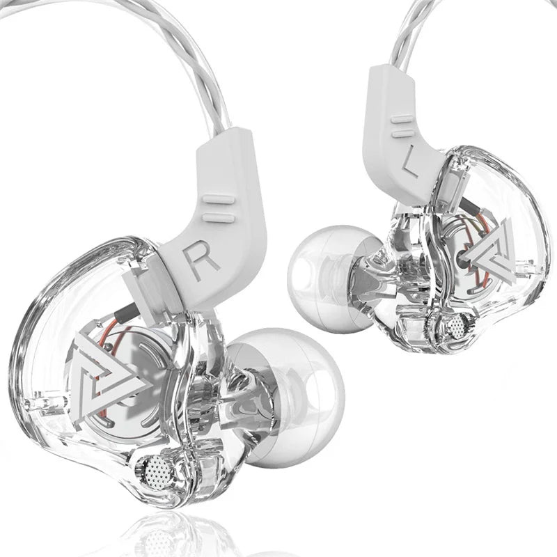 Copper‑Driver Wired In‑Ear Earphones with 3.5 mm Plug and Mic
