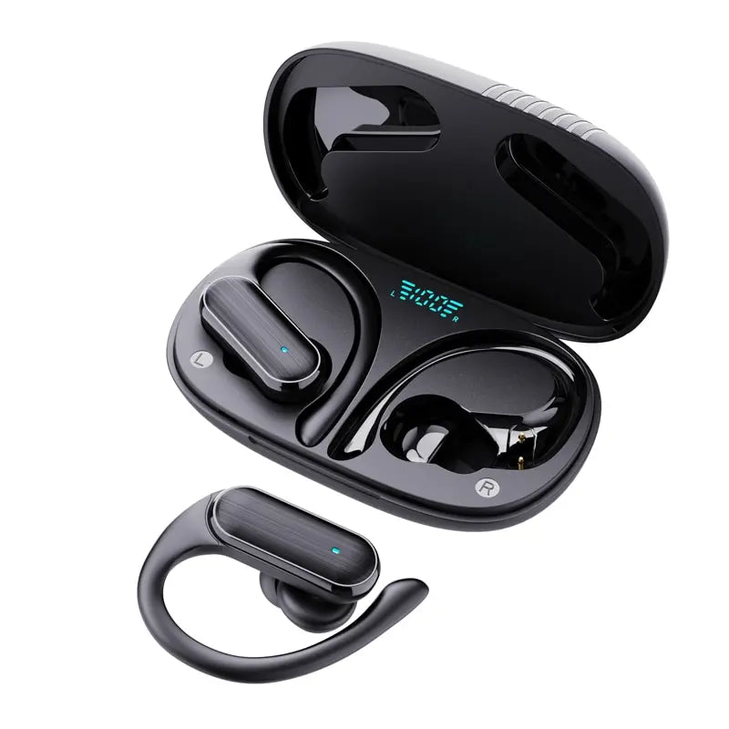 Wireless Bluetooth Headset with Touch Control, Light Mini Design, Anti-Sweat Earbuds, HD Stereo Sound