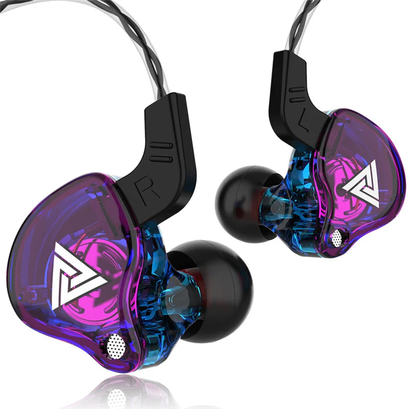 Copper‑Driver Wired In‑Ear Earphones with 3.5 mm Plug and Mic