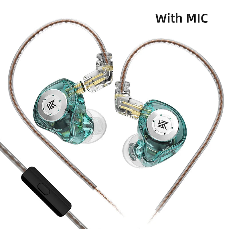 10mm Dual-Magnetic Circuit In-Ear Earbud with Dynamic Drive, HIFI Bass and Noise Cancelling