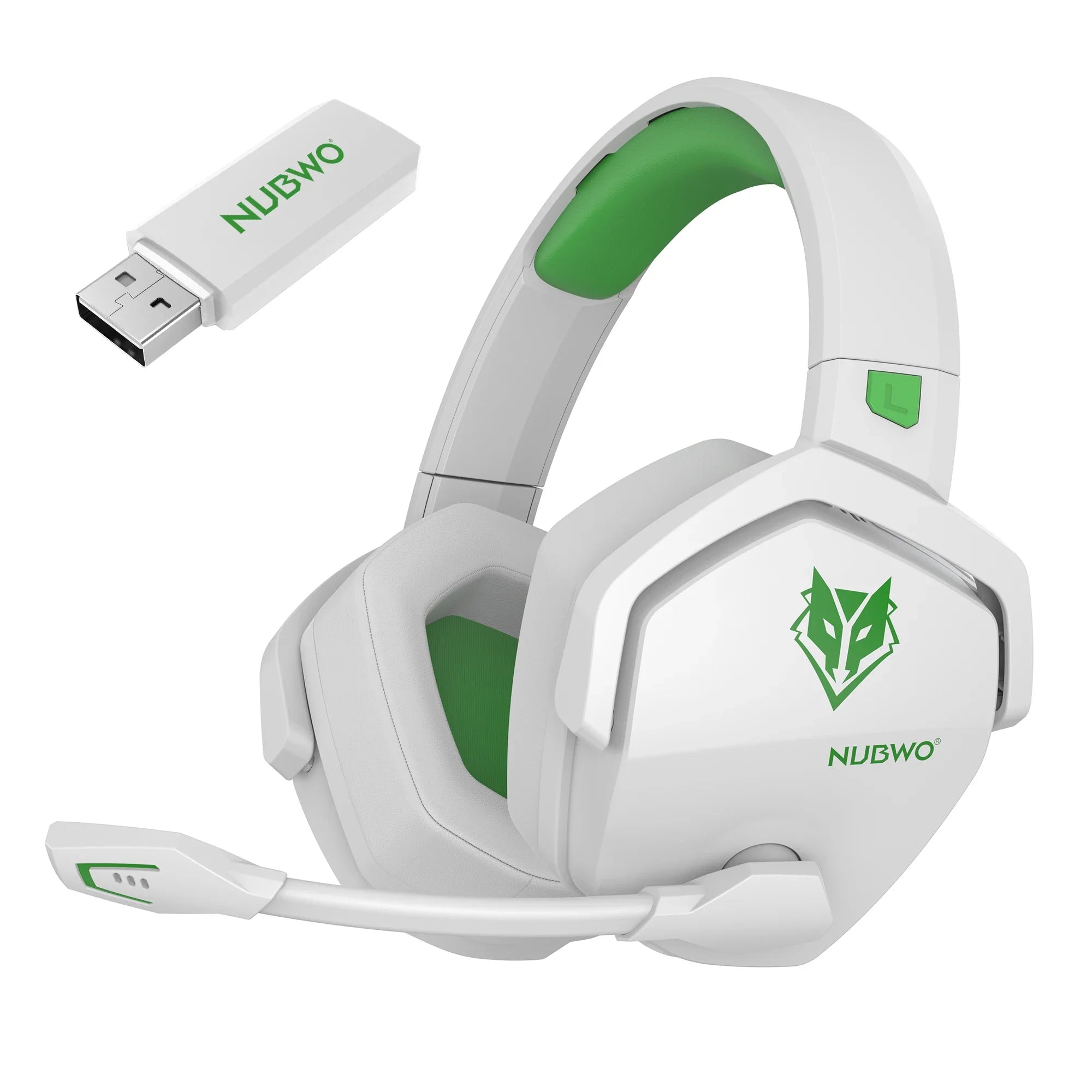 G06 Dual Wireless Gaming Headset with Bluetooth 5.3 and 2.4 GHz RF – Mic Compatible with PS5, PC and Switch