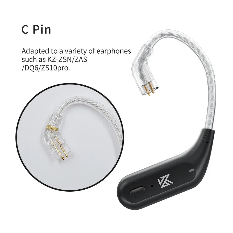 HD Bluetooth Earphones with Ear Hook and Charging Case