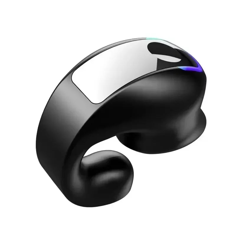 Clip‑On Mono Bone Conduction Earphone with Bluetooth