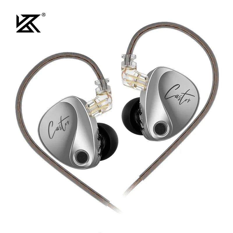 Dynamic 2-Driver In-Ear Earphones with Tunable Hi-Fi Bass and Noise Cancellation