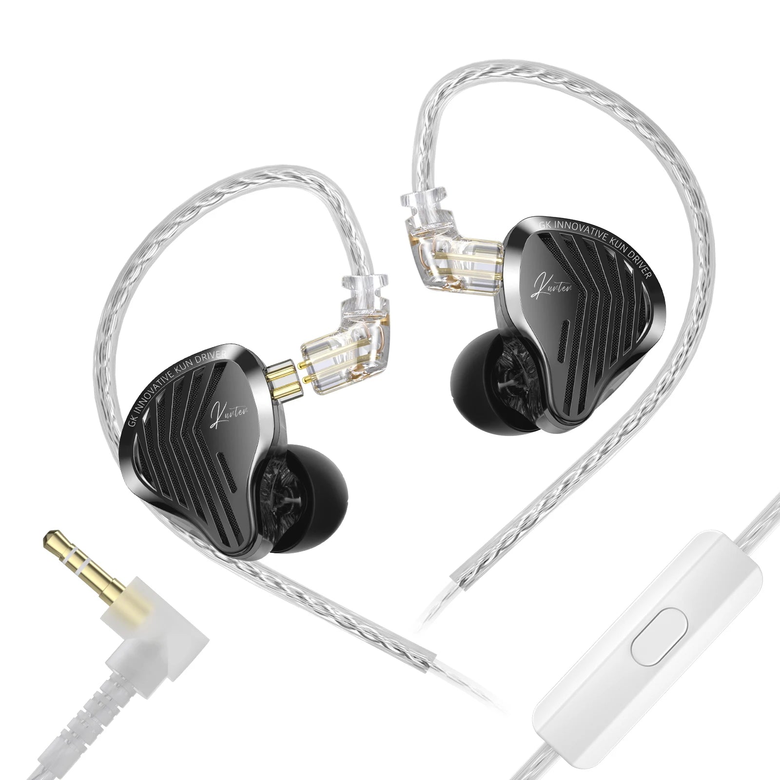 Detachable Gaming Headset with HIFI Heavy Bass and Metal Sports Frame
