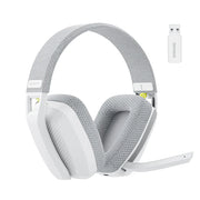 Bluetooth Gaming Headset with Built‑in Microphone, Compatible with PS5, PS4, PC and Mac, Wireless 2.4 GHz