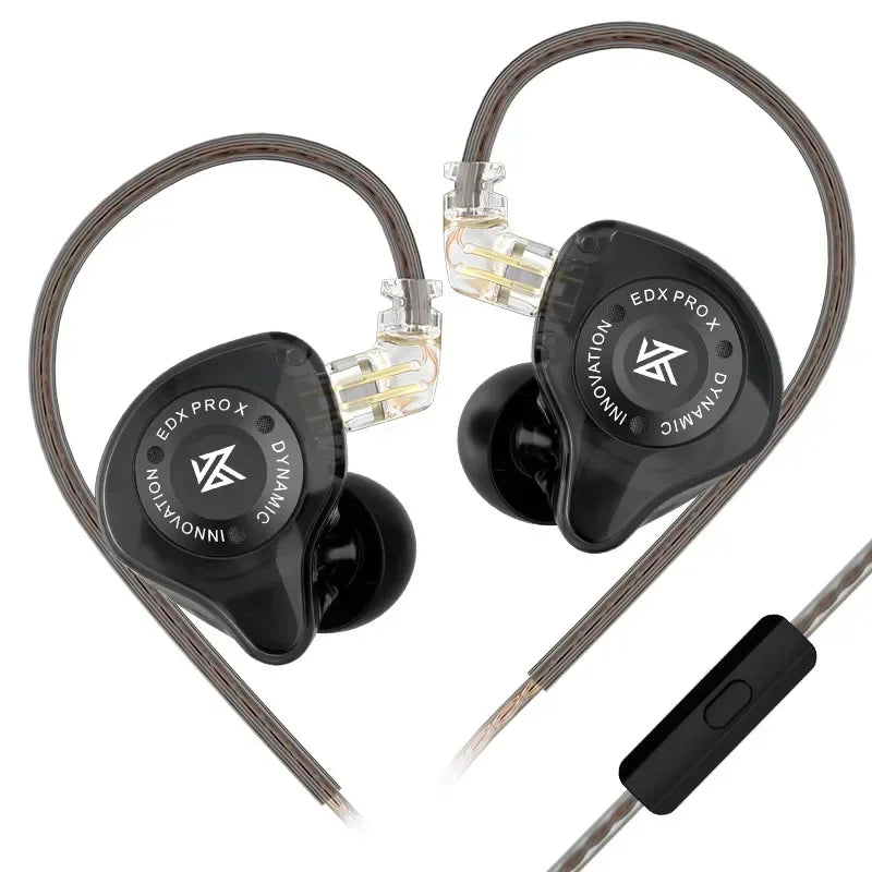 Dynamic Drive HIFI Bass In‑Ear Earphones with 2‑Pin Cable, Noise Cancelling, Sport DJ Design