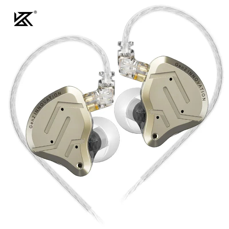 Hybrid Drive In-Ear Earphones with Hi-Fi Bass, 1 Balanced Armature and 1 Dynamic Driver, Sport and Gaming Monitor
