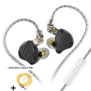 Hybrid Metal In‑Ear Earphones with Bass Boost and Noise Cancelling