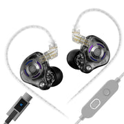 Gale Gaming In-Ear Earphones with Hi‑Fi Acoustic Performance and Dual Omnidirectional Microphones