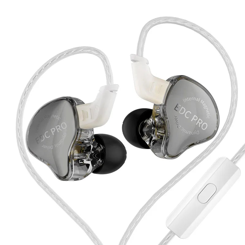 Professional High‑Sensitivity Large Dynamic Earbuds with Detachable 2‑Pin Cable