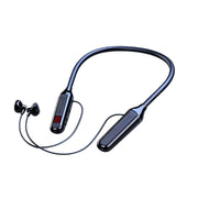 Wireless Bluetooth Neckband Headphones with Digital Display, Large-Capacity Battery, Semi-In-Ear Sports Stereo Design