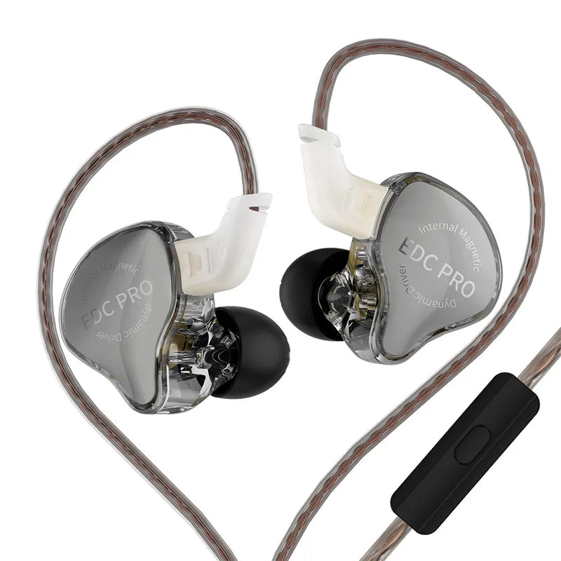 Professional High‑Sensitivity Large Dynamic Earbuds with Detachable 2‑Pin Cable