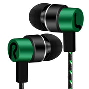 Wired In-Ear Stereo Earbuds with 3.5mm Plug, Dual Drivers, Superb Bass