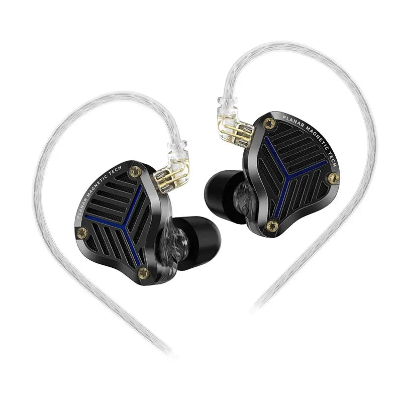 Fourth‑Generation Planar Diaphragm In‑Ear Monitor Earphones with HiFi Bass and Replaceable Cable