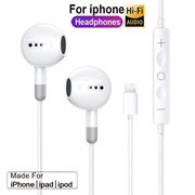 Wired In-Ear Earbuds with 3.5mm Plug – Compatible with iPhone 12‑15, Samsung and Xiaomi