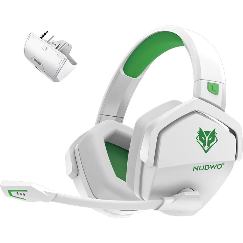 Dual Wireless Gaming Headset with Microphone, 2.4 GHz Bluetooth 5.3, Compatible with PS5, PS4, PC, Mobile and Switch