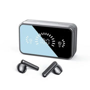 S20 Wireless Bluetooth Earbuds Mirror Finish with Digital Display, Touch Control – Sports Design for Gaming