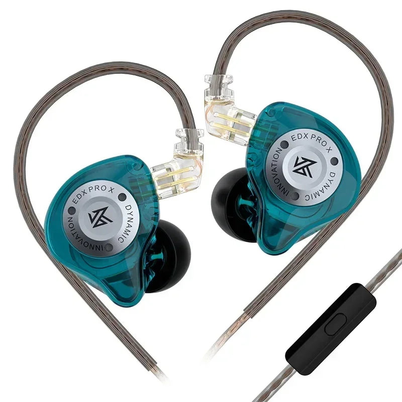 Dynamic Drive HIFI Bass In‑Ear Earphones with 2‑Pin Cable, Noise Cancelling, Sport DJ Design