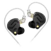 Hybrid In-Ear Monitor IEM – 1 Dynamic Driver + 5 Balanced Armatures, Wired 2‑Pin Cable, Audiophile Gaming Earphones