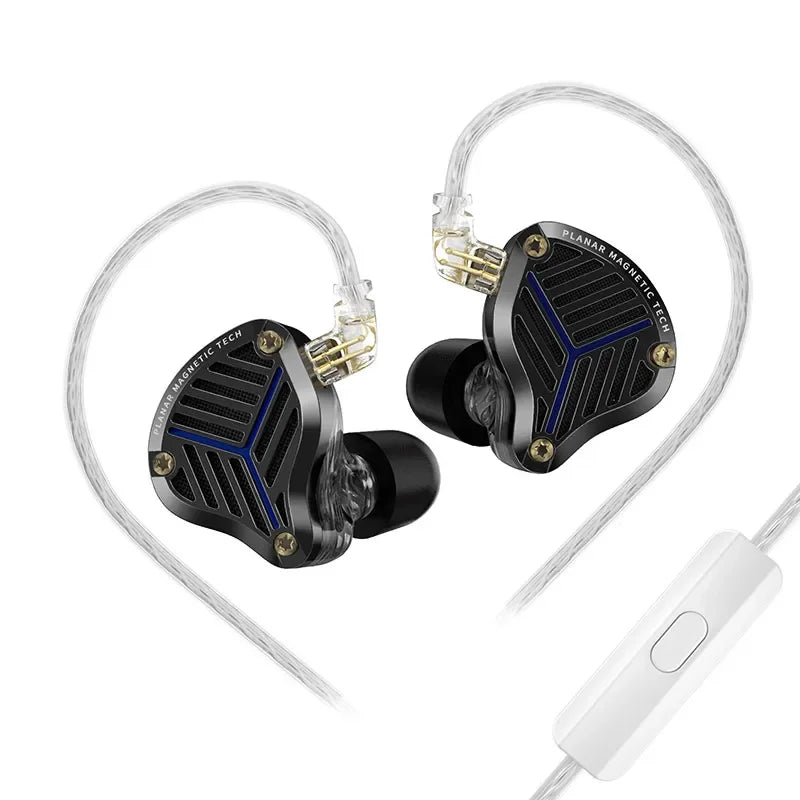 Fourth‑Generation Planar Diaphragm In‑Ear Monitor Earphones with HiFi Bass and Replaceable Cable
