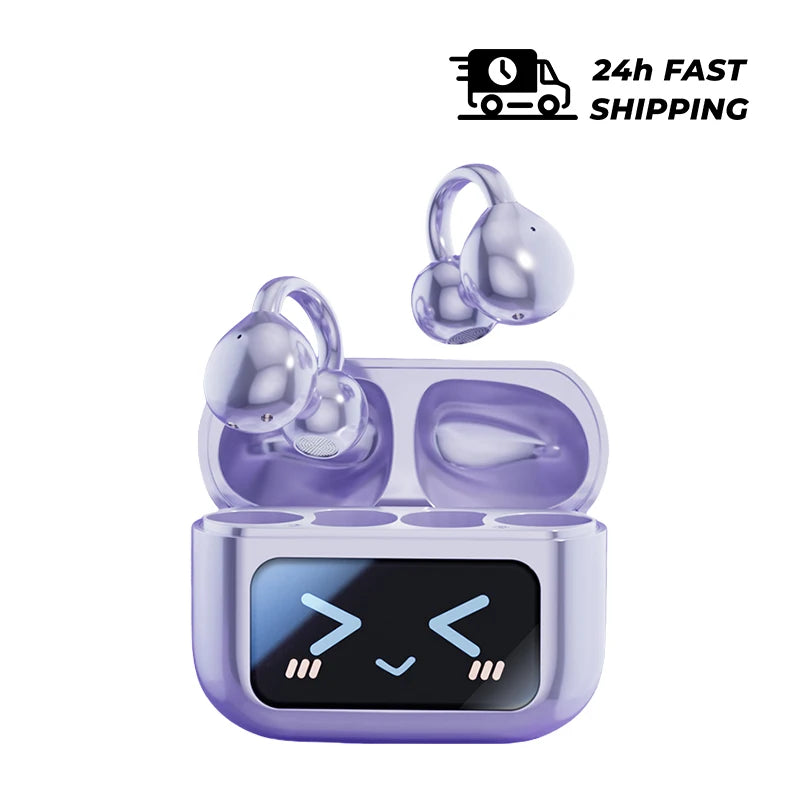 Touchscreen Wireless Bluetooth Earbuds with Real‑Time Translation for 144 Languages, HiFi Audio, Sports Headset