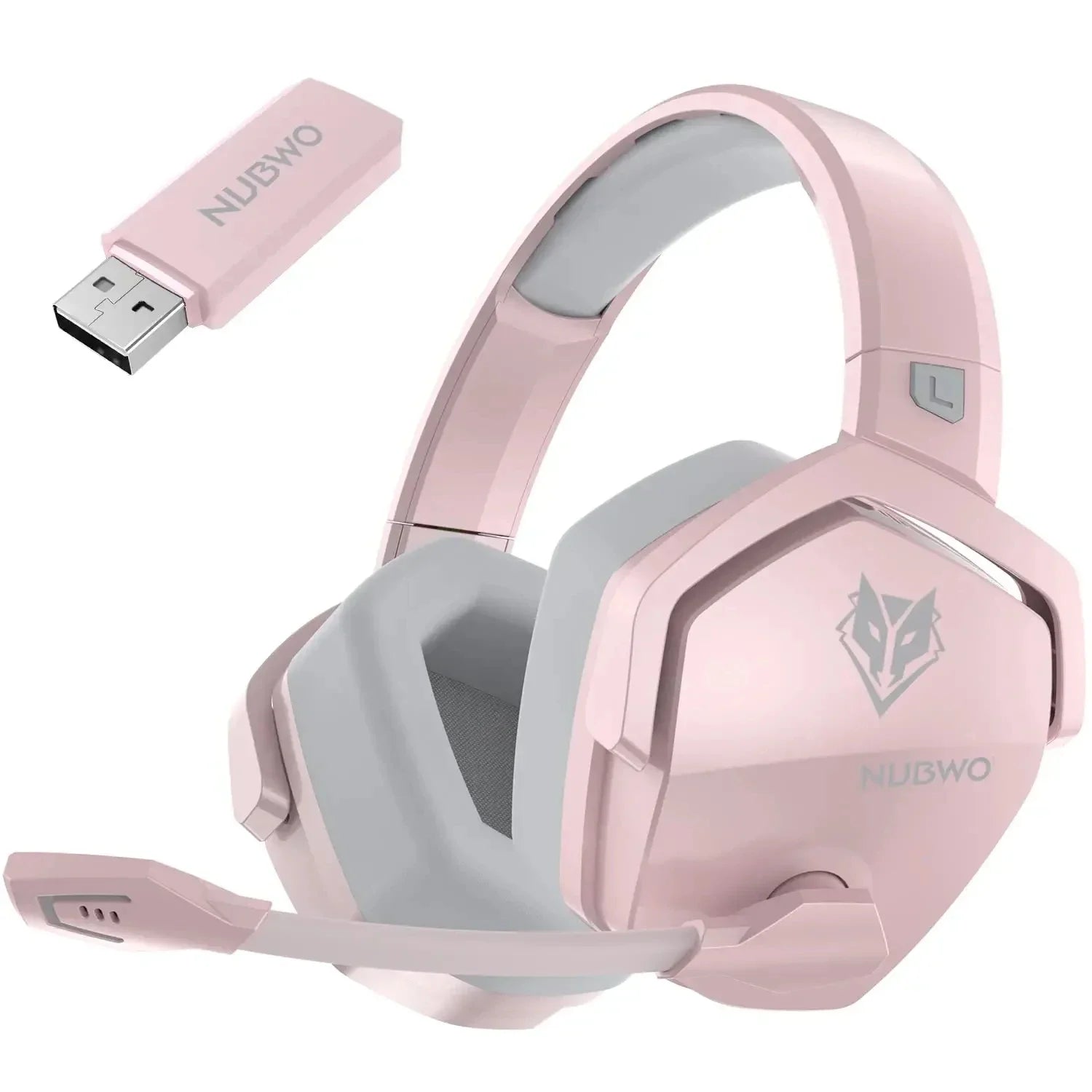 G06 Dual Wireless Gaming Headset with Bluetooth 5.3 and 2.4 GHz RF – Mic Compatible with PS5, PC and Switch