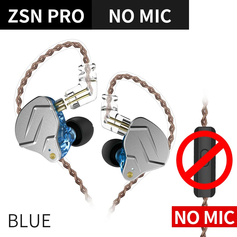 Hybrid Drive In‑Ear Earphones with Balanced‑Armature and Dynamic Drivers, Noise Cancelling