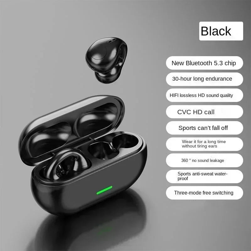 Waterproof Bluetooth 5.3 Bone Conduction Sports Headset with HiFi Sound