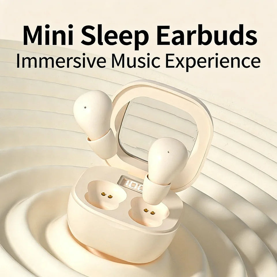 Mini Ultra-Small True Wireless Sleep Headphones with Long Battery Life and High-Fidelity Sound