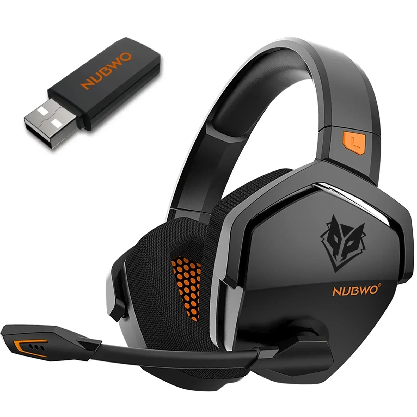 G06 Dual Wireless Gaming Headset with Bluetooth 5.3 and 2.4 GHz RF – Mic Compatible with PS5, PC and Switch