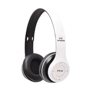Bluetooth 5.0 Folding Wireless Headset – Stereo Sound, Outdoor Sports Design, Compatible with iPhone, Samsung, PC and Gaming