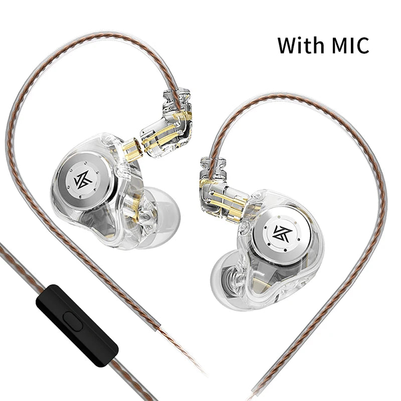 10mm Dual-Magnetic Circuit In-Ear Earbud with Dynamic Drive, HIFI Bass and Noise Cancelling