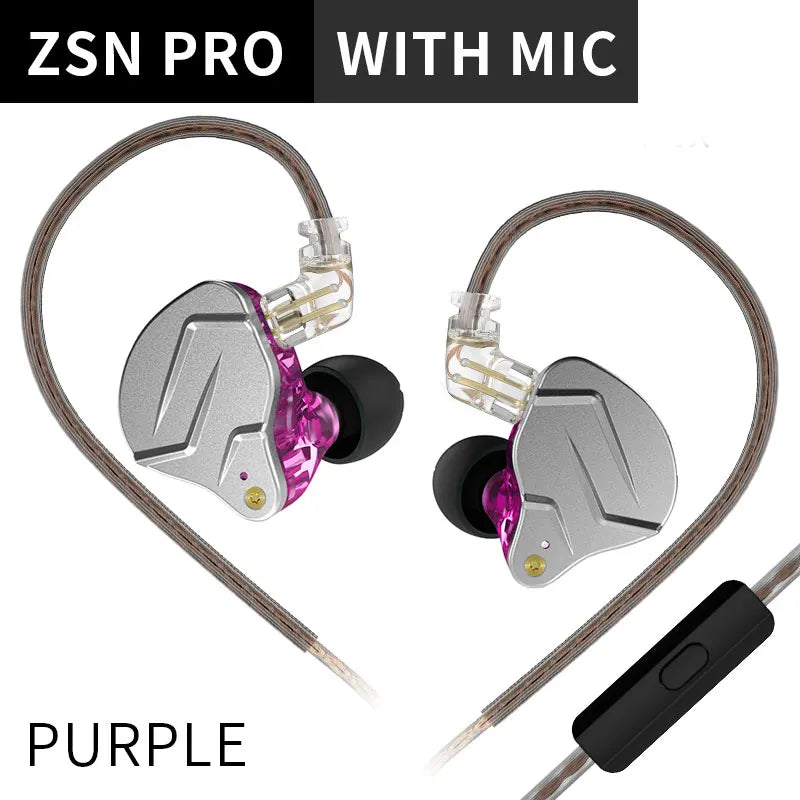 Hybrid 1‑Dynamic + 1‑Balanced Armature Earbuds with Replaceable Cable