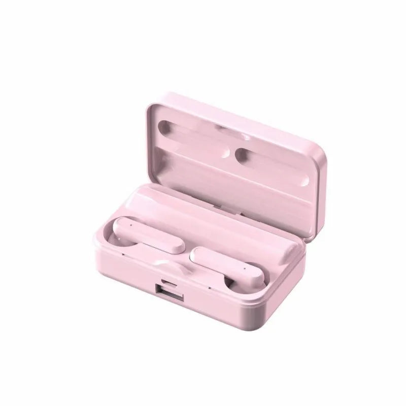 S20 Wireless Bluetooth Earbuds Mirror Finish with Digital Display, Touch Control – Sports Design for Gaming
