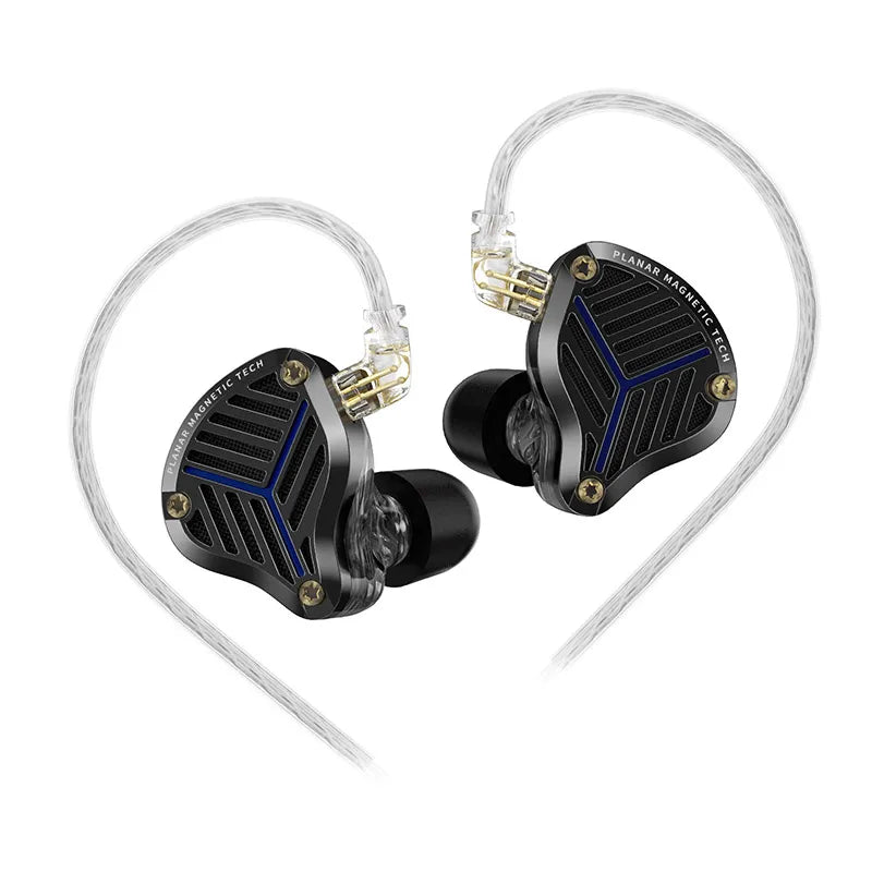 Fourth‑Generation Planar Diaphragm In‑Ear Monitor Earphones with HiFi Bass and Replaceable Cable