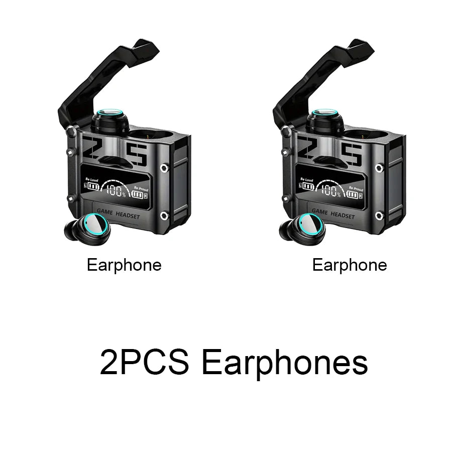 True Wireless Stereo Earbuds with Touch Control, Bluetooth and Noise Reduction