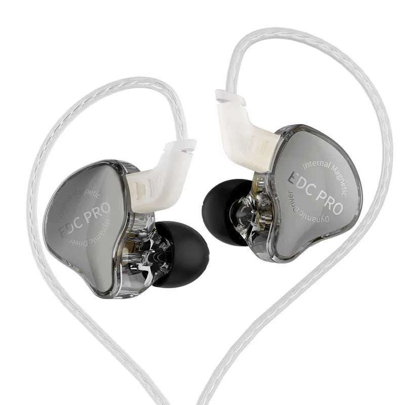 High‑Sensitivity Large Dynamic In‑Ear Earphones with Silver‑Plated Cable and Optional OFC Flat Cable