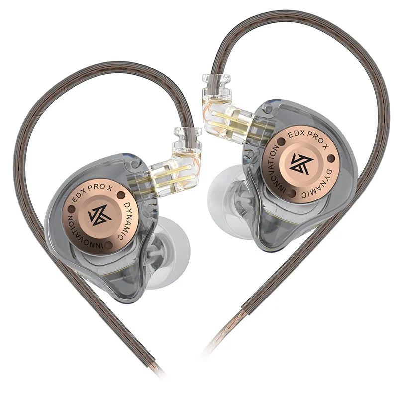 Dynamic Drive In-Ear Earphones with High-Fidelity Bass, Noise Cancelling and Sport Design