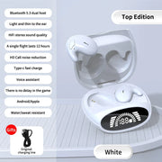 Invisible Sleep Bluetooth 5.3 True Wireless Earbuds – Noise Reduction, Stereo, Gaming Headset, Compatible with Xiaomi and iPhone
