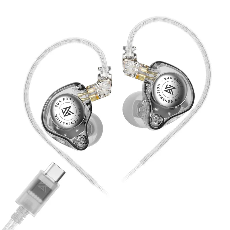 Dynamic In‑Ear HIFI Earphones with Optional 3.5 mm T‑Plug – DJ‑Grade Sound and Noise Cancelling