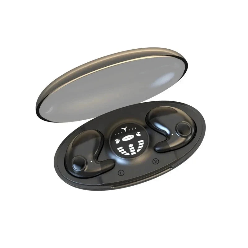 Invisible Stereo Wireless Earbuds with Mic, IPX5 Waterproof, Bluetooth 5.3
